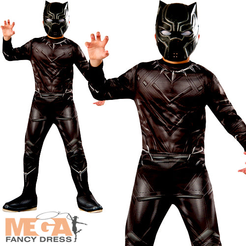 Black Panther Civil War Boys Costume