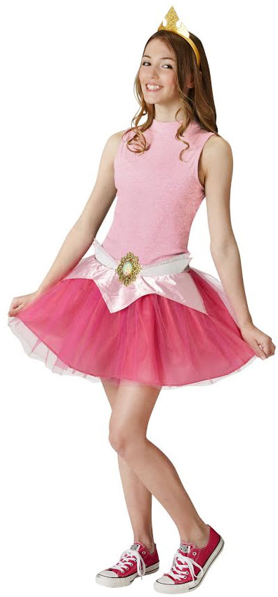 Ladies Teens Aurora Tutu Set Disney Princess Costume