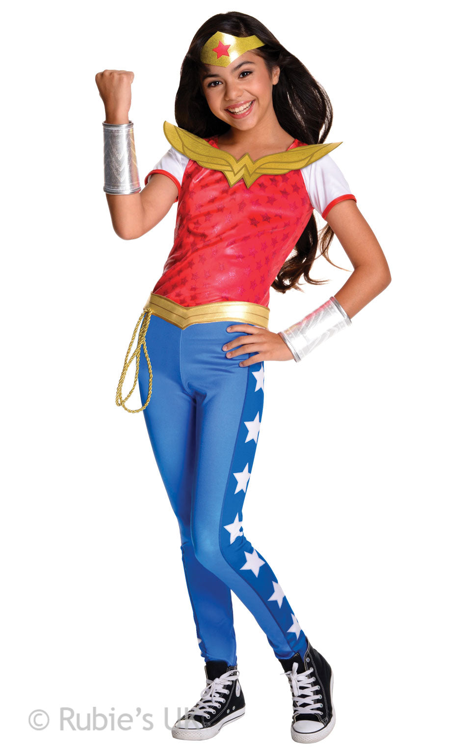 Deluxe Wonder Woman Girls Costume