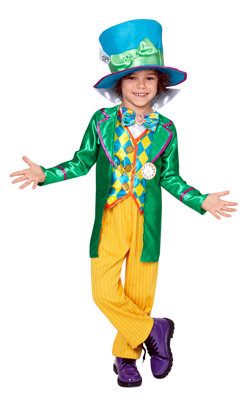 Mad Hatter Boy Costume