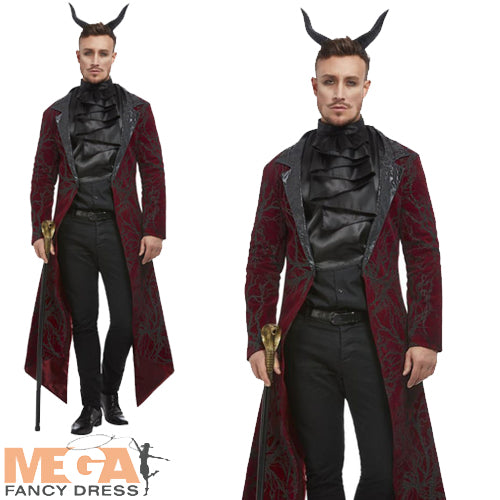 Mens Deluxe Devil Costume