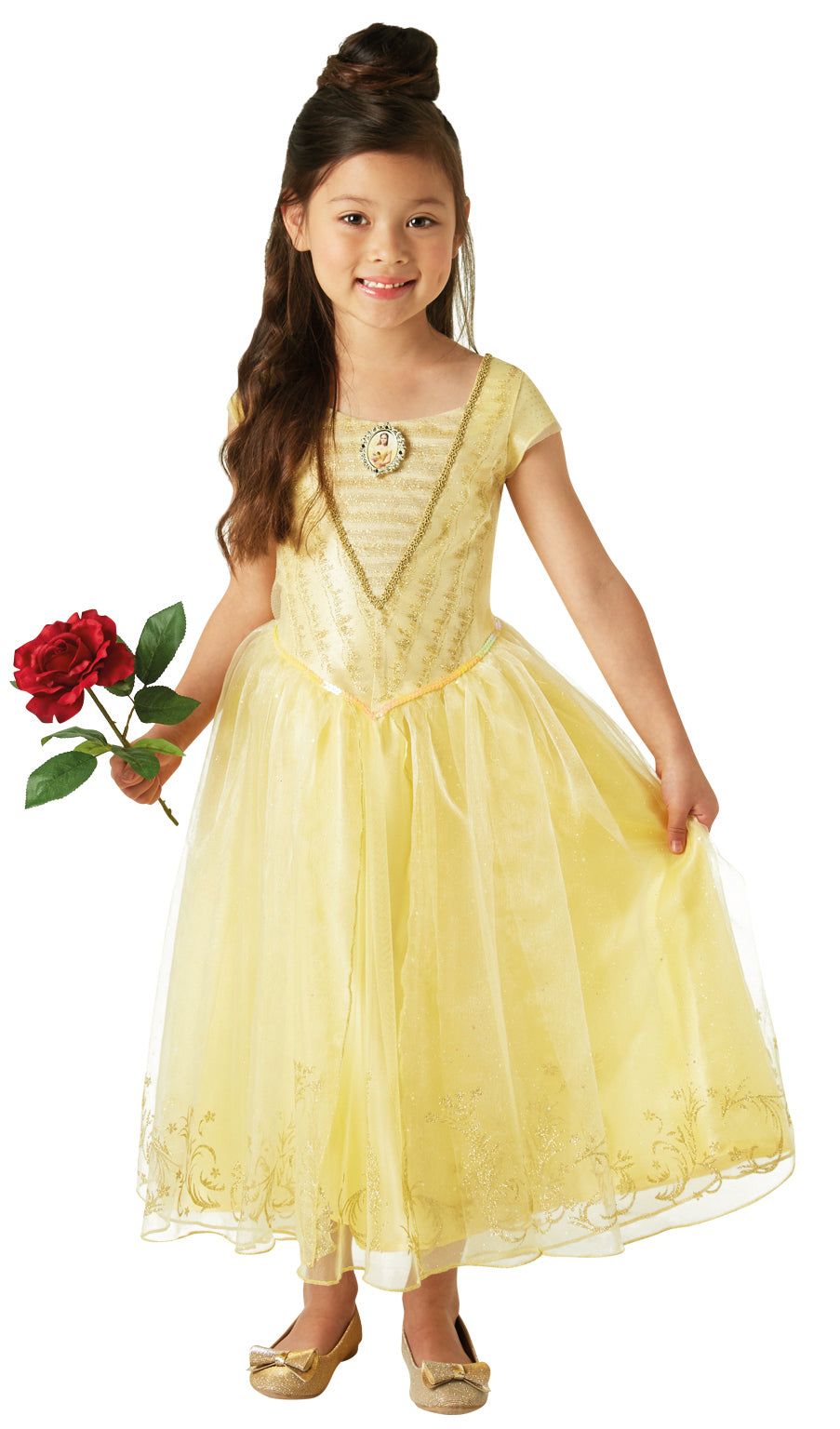 Deluxe Live Action Belle Girls Costume
