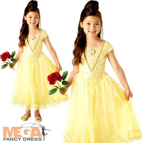 Deluxe Live Action Belle Girls Costume