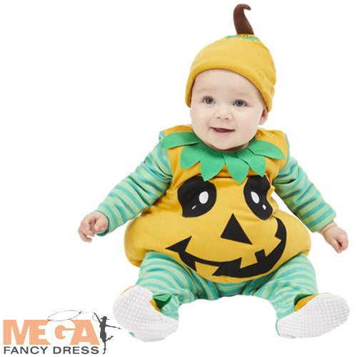 Adorable Pumpkin Baby Halloween Costume