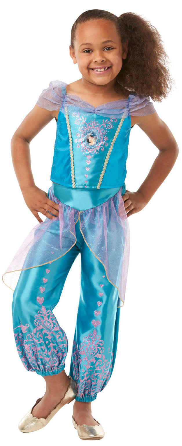 Gem Princess Jasmine Girls Costume