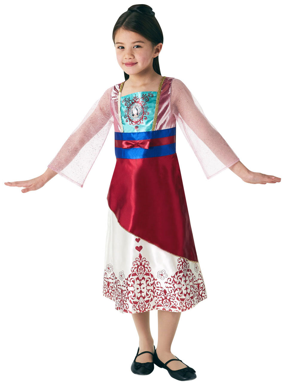 Girls Mulan Gem Princess Disney World Book Day Costume