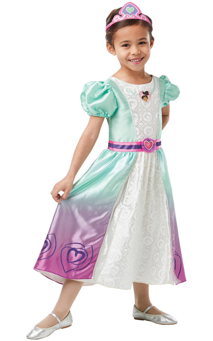 Deluxe Nella the Enchanting Princess Girls Costume
