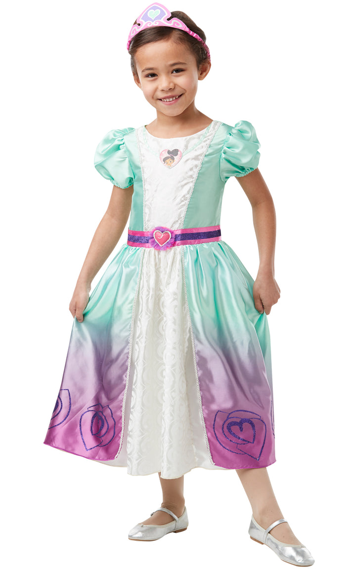 Deluxe Nella the Enchanting Princess Girls Costume