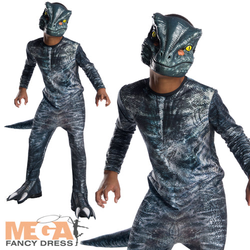 Jurassic World's Blue Velociraptor Kids Costume