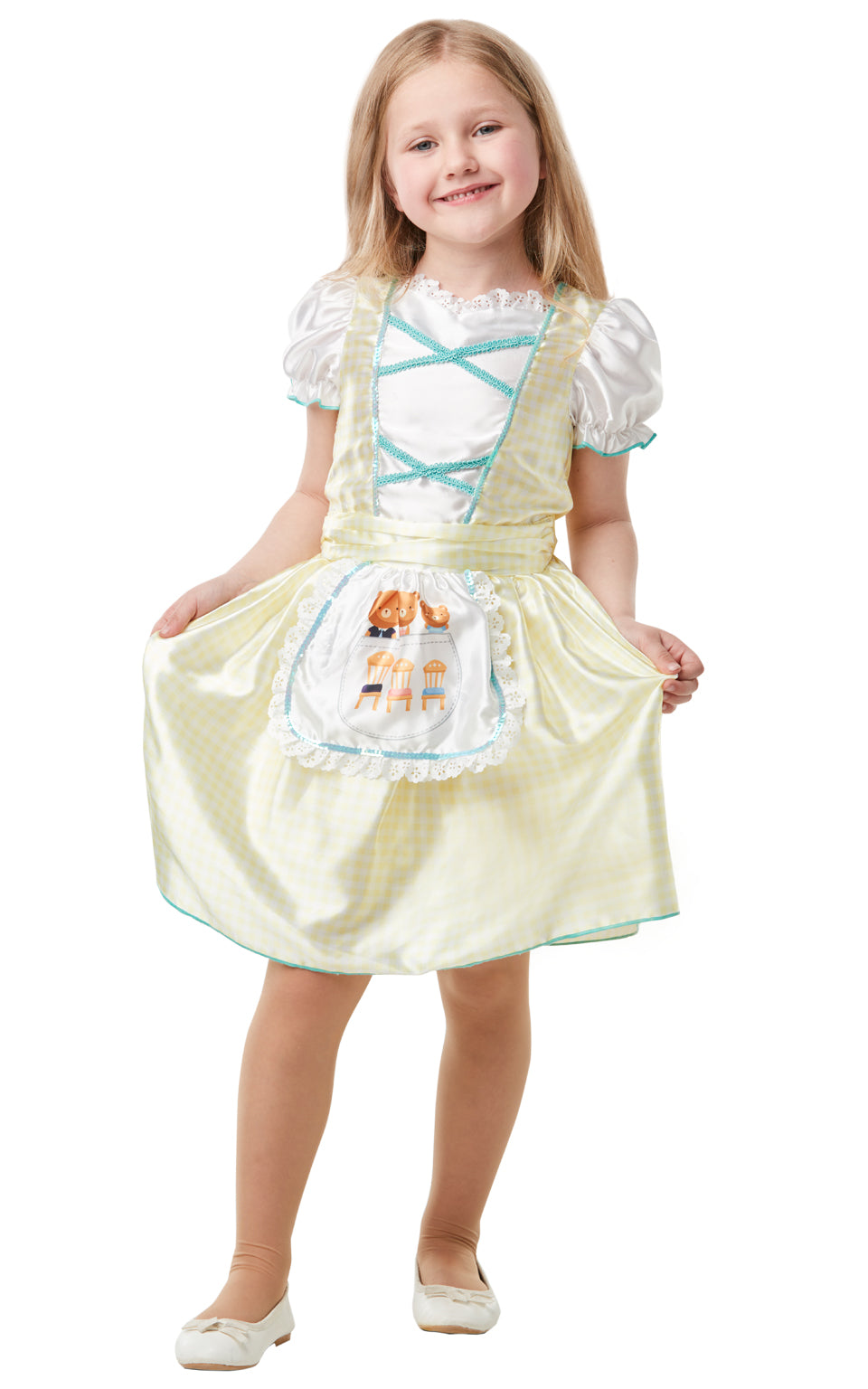 Girls Goldilocks Fairytale Forest Costume