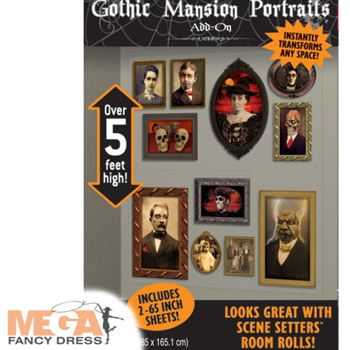 Gothic Portraits Add-Ons Spooky Decorations