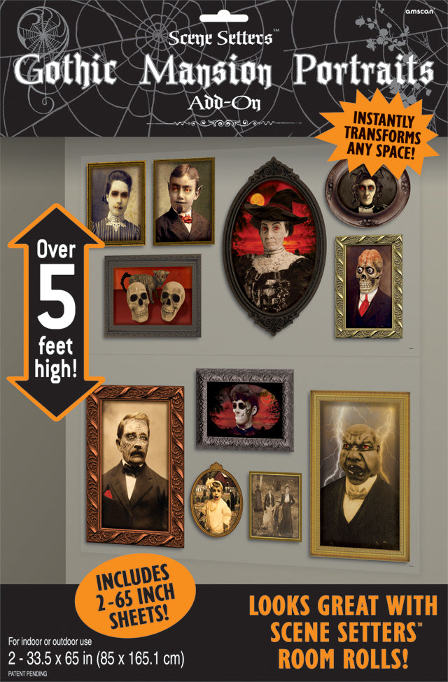 Gothic Portraits Add-Ons Spooky Decorations