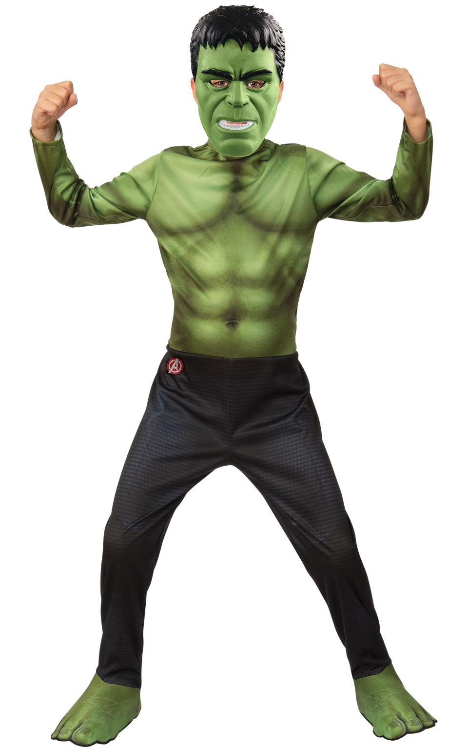 Boys Incredible Hulk Superhero Fancy Dress Costume