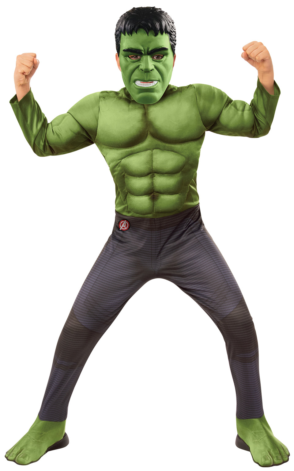 Marvel Deluxe Hulk Boys Fancy Dress Costume