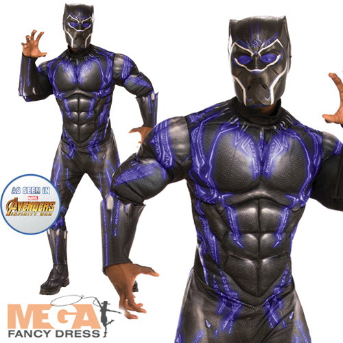 Marvel Black Panther Battle Suit Men Costume