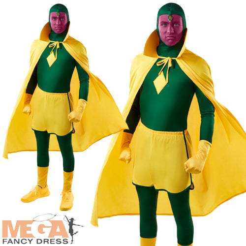 Men's Wanda Vision - Vision Marvel Superhero Costume