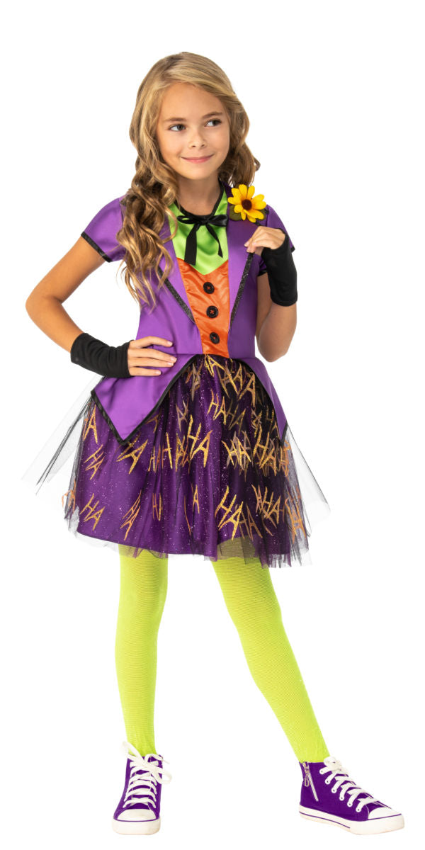 Girls Deluxe Joker Costume