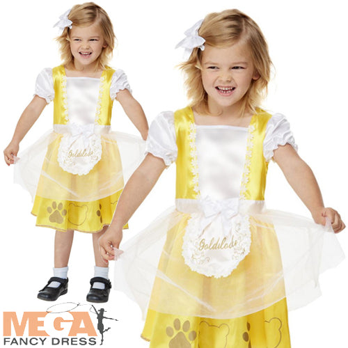 Fairytale Toddler Goldilocks Girls Costume