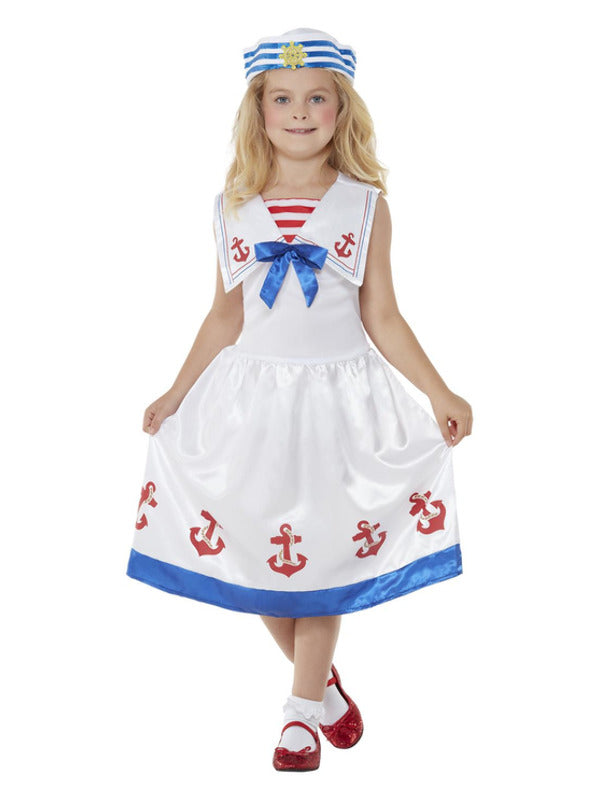 Girls High Seas Adventure Sailor Costume