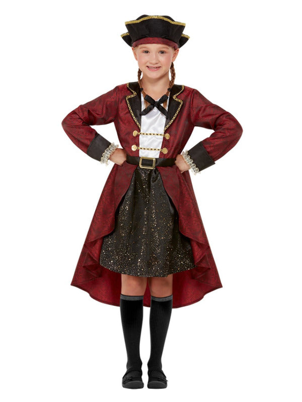 Swashbuckler Pirate Adventure Girls Costume