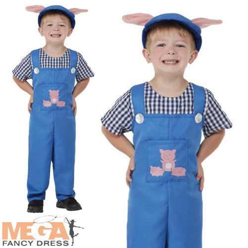 Toddler Country Farm Piggy Costume