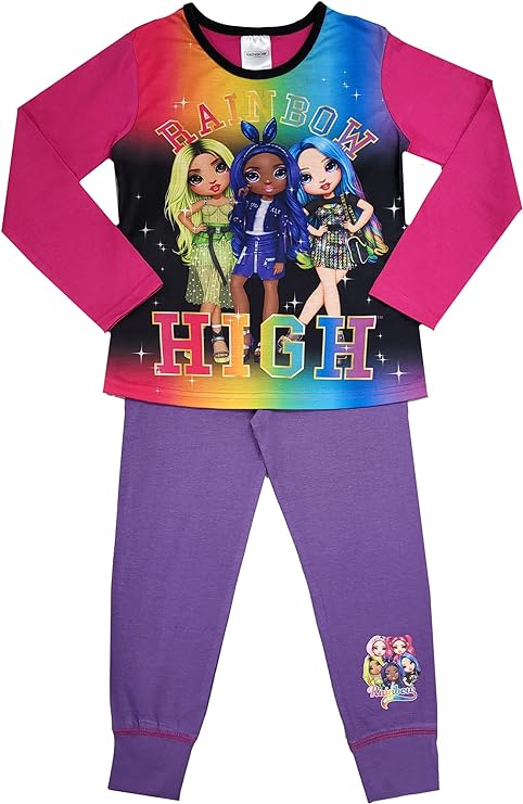Official Girls Rainbow High Pyjamas