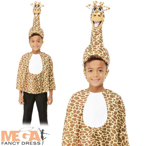 Giraffe Cape Kids Costume Adorable Animal Attire