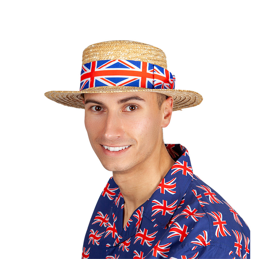 Great Britain Classic Straw Boater