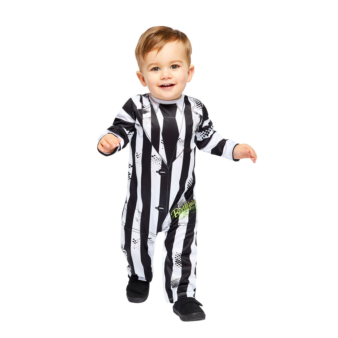 Licensed Beetlejuice Boys Costume Ghostly Outfit