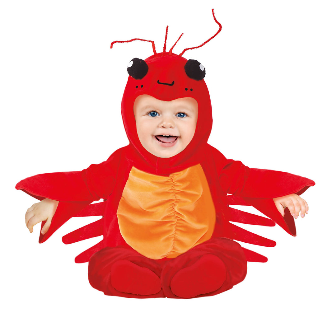 Toddler Lobster Jumpsuit Fancy Dress Costume