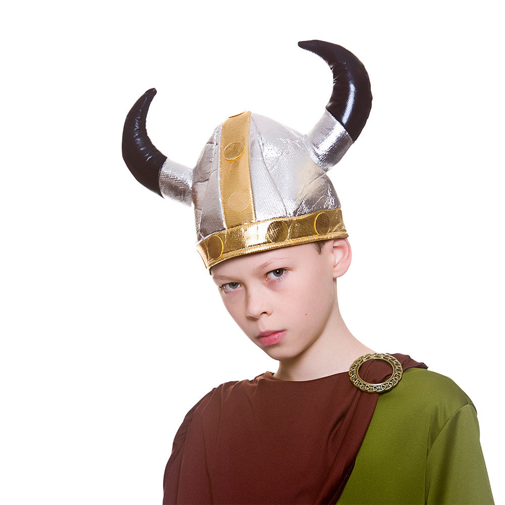 Kids Viking Helmet Historical Warrior Accessory