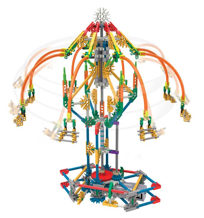 K'NEX STEM Swing Ride Set