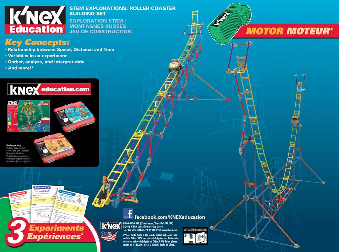K'NEX STEM Roller Coaster Set