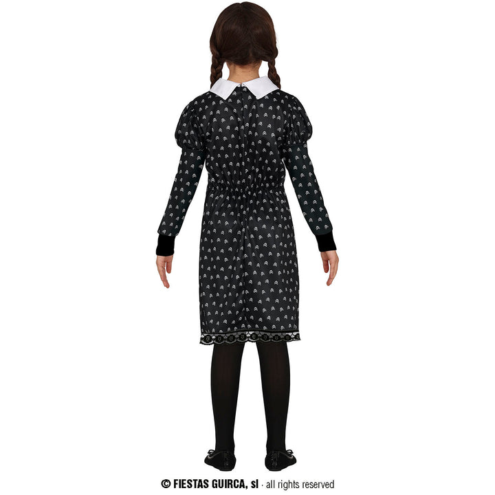 Wednesday Addams Inspired Halloween Character Costume for Girls