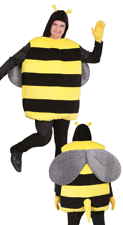 Adult Bumblebee Fancy Dress Animal Costume