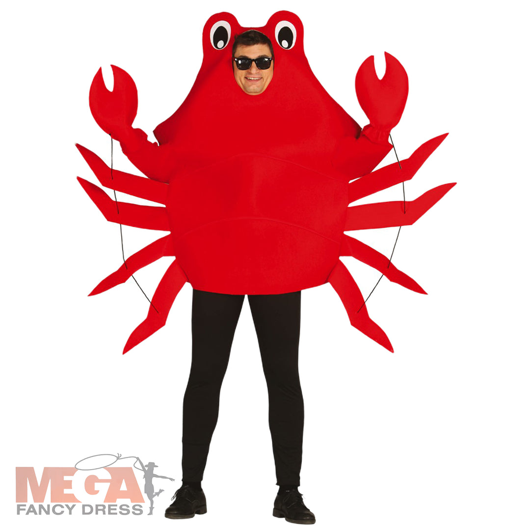 Adults Crab Costume Large