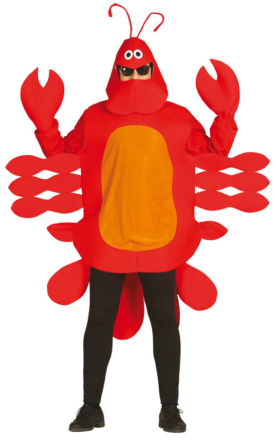 Shop Lobster Costume for Adults Novelty Outfit | Mega Fancy Dress ...