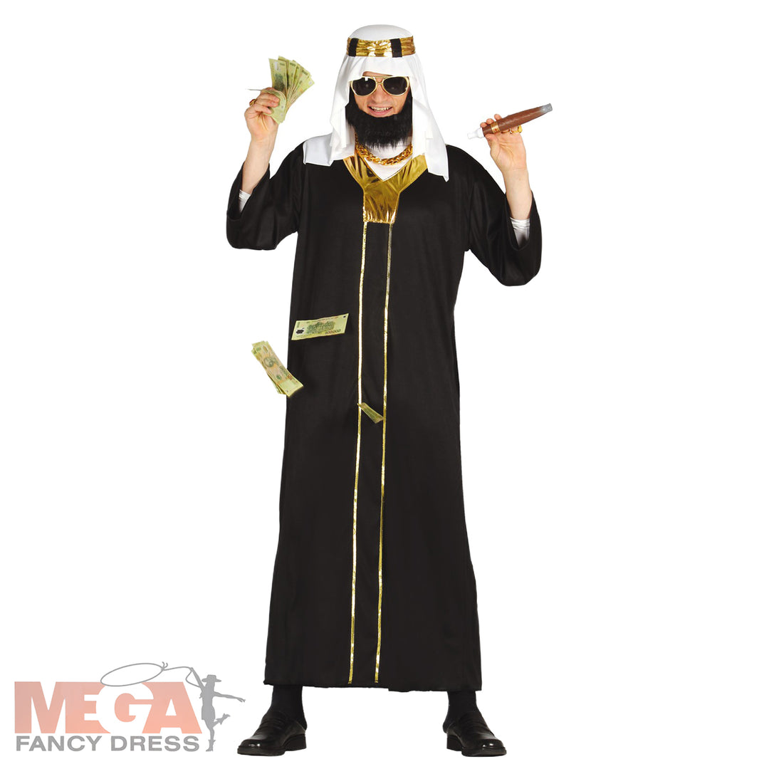 Mens Sheik Costume Arabian Nights Costume