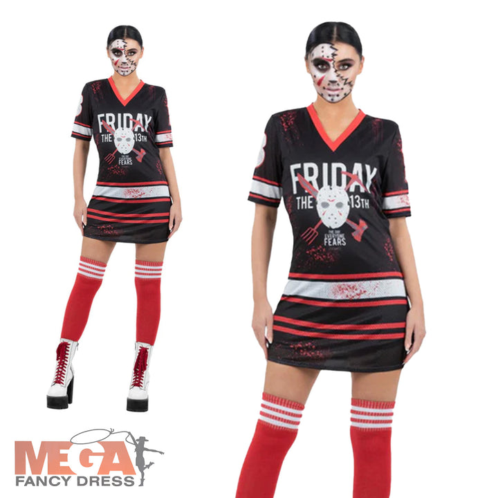 Officially Licensed Women's Friday 13th Miss Voorhees Hockey Dress