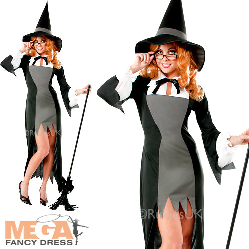 Ladies Puritan Witch Teacher Halloween Costume