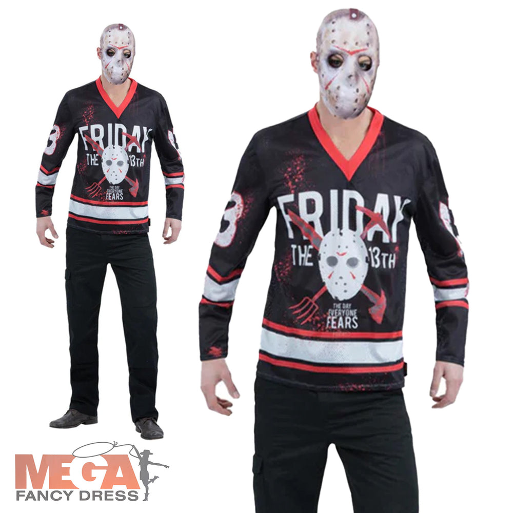 Officially Licensed Mens Friday 13th Hockey Top