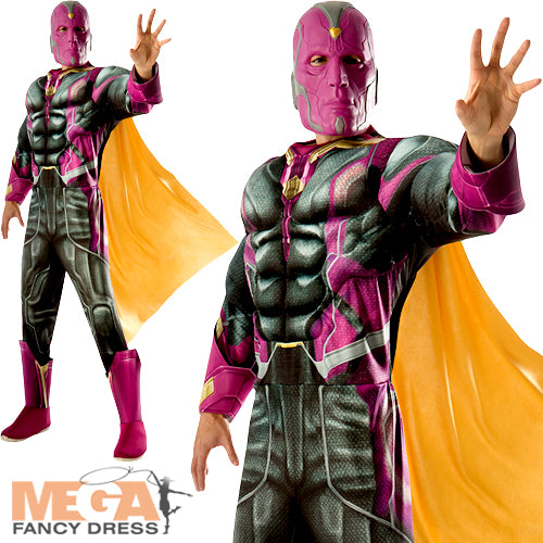 Deluxe Vision Mens Superhero Costume