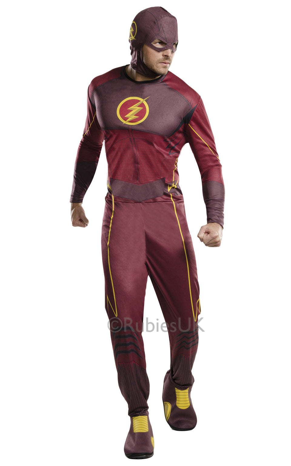Mens The Flash Superhero Comic DC Heroes Costume