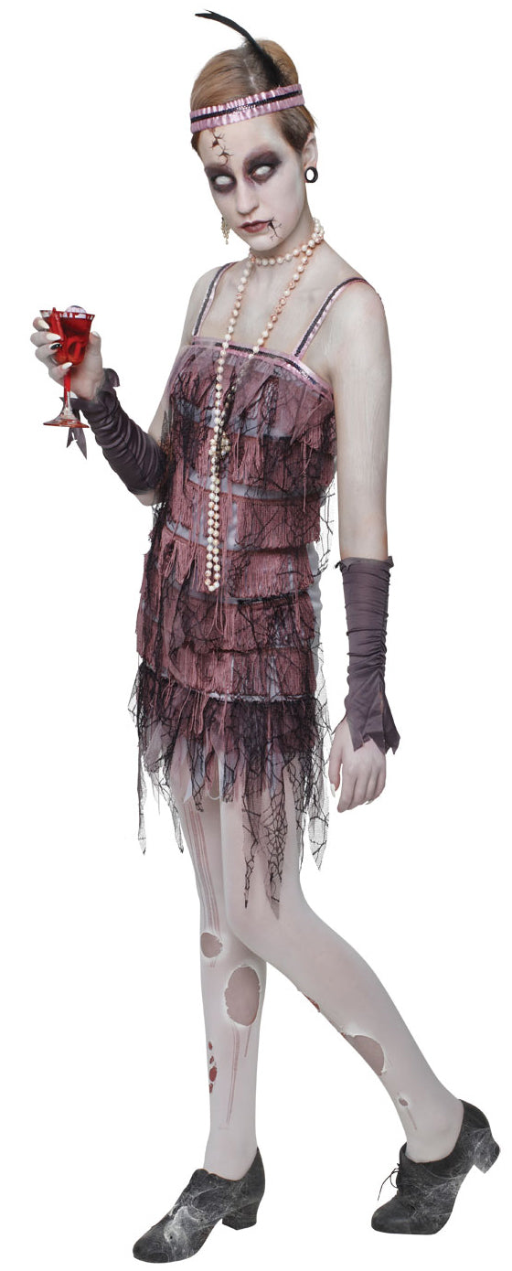 Zombie Flapper Ladies Costume
