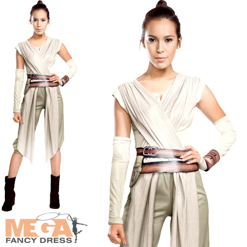 Star Wars: The Force Awakens Deluxe Rey Ladies Costume
