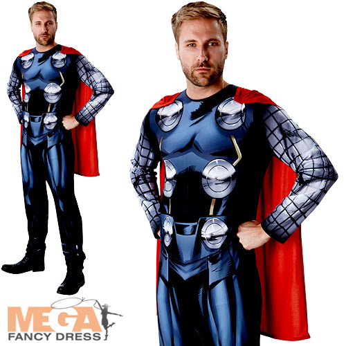 Men's Classic Thor Avengers Assemble Superhero Costume