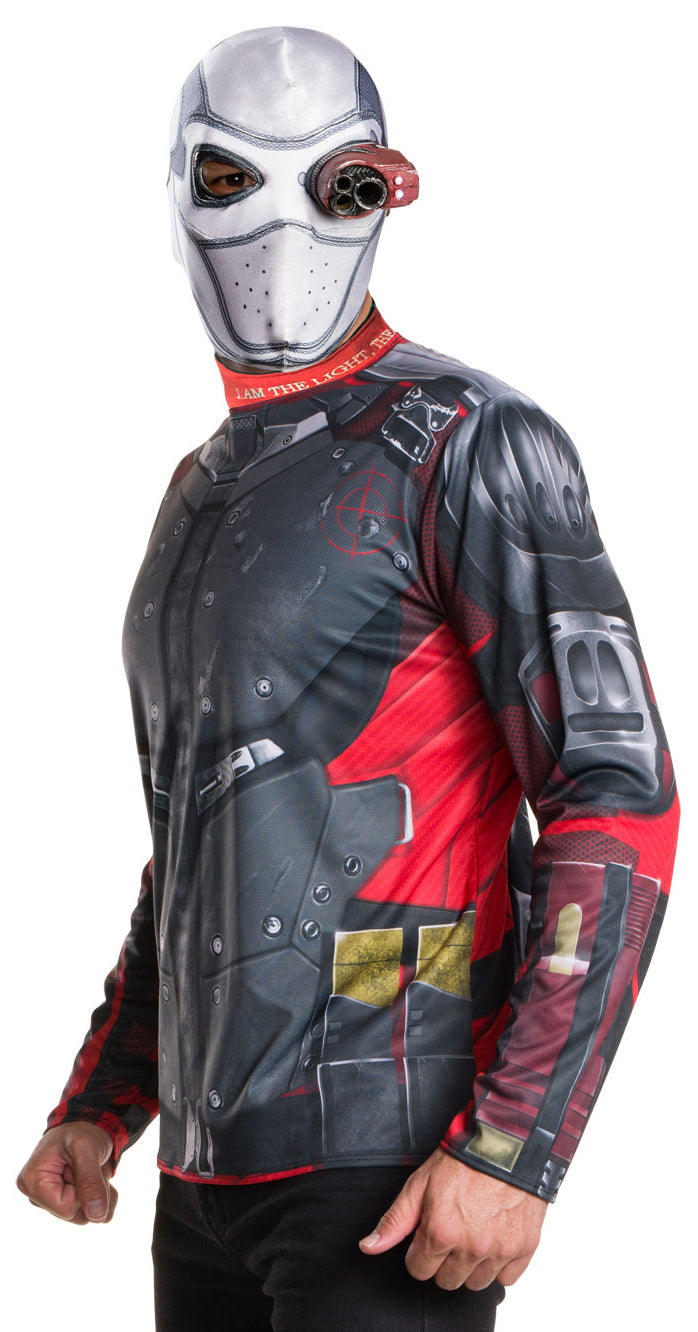 DC Suicide Squad Deadshot Men Villain Costume