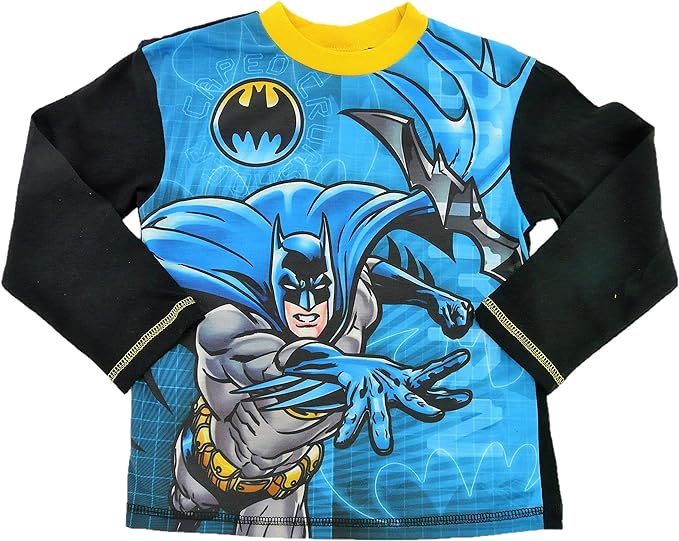 Official Boys Blue Batman Pyjamas