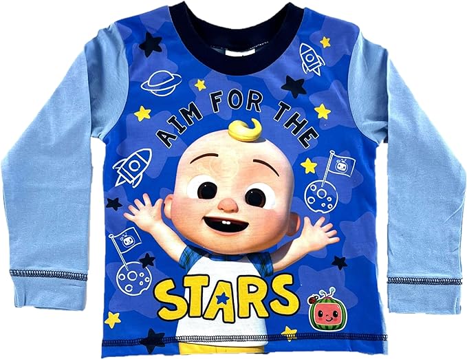 Official Boys Cocomelon Aim for the Stars Pyjamas