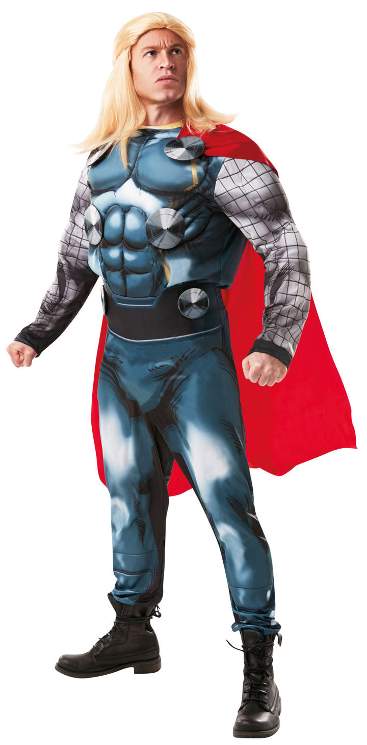 Men's Thor Avengers Marvel Superhero Costume + Wig